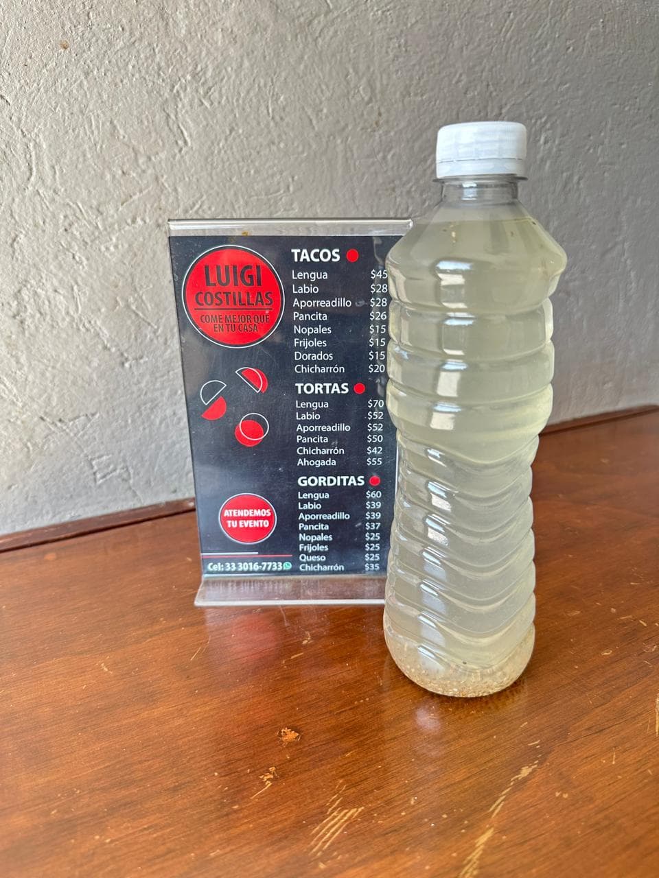 Agua de Limon con Chia 500ml