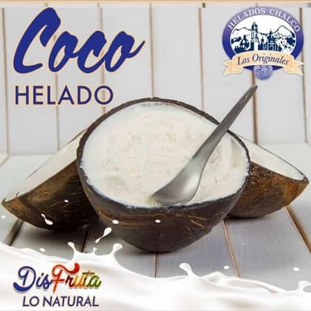 Helado de Feria  de Coco