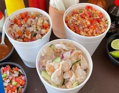 Litro de Ceviche de Camarón