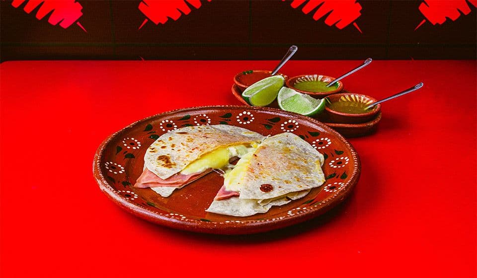Quesadilla hawaiana🍍