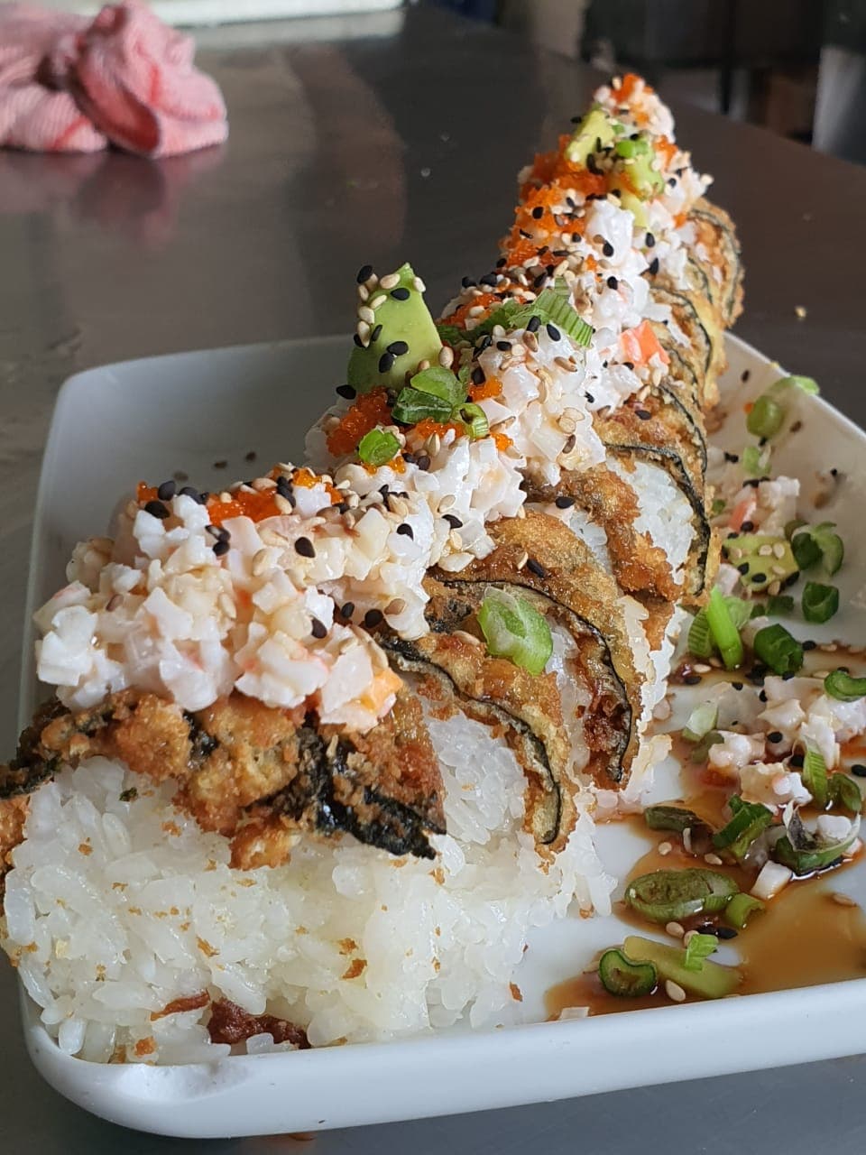 Sushi Salmón & Fish Roll