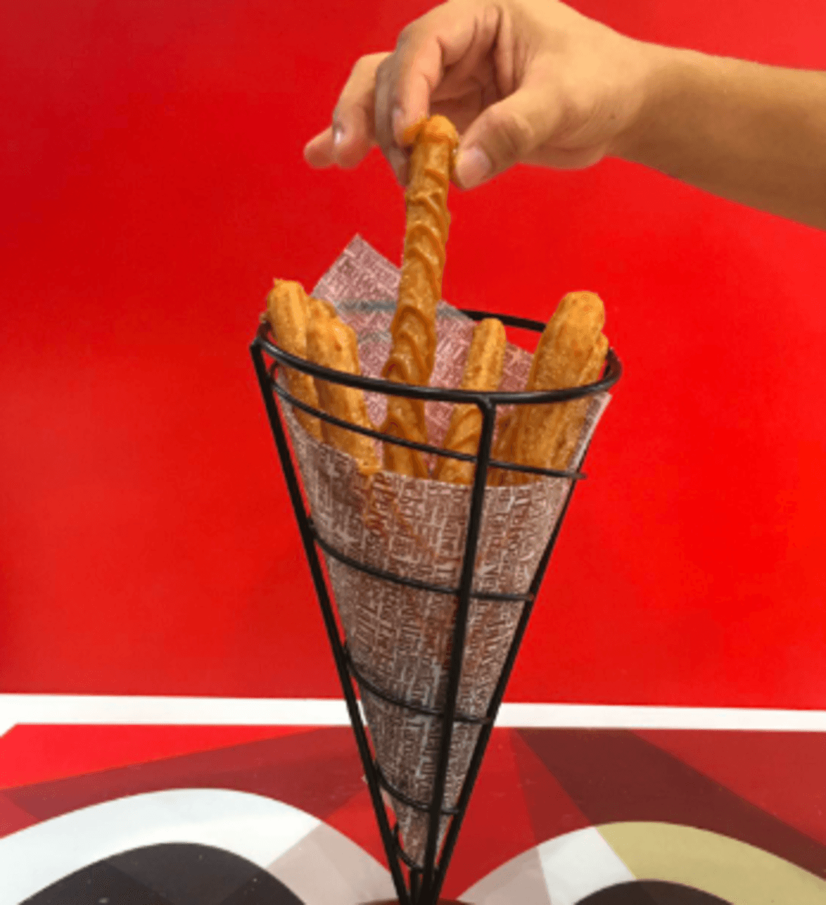 Palichurros con Nutella y Arequipe