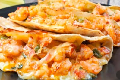 Taco Camarón Capeado Con Queso