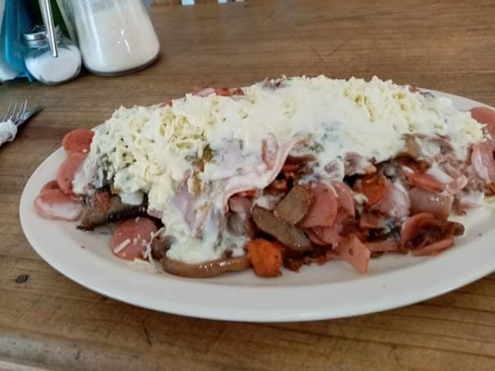 Huarache de Champiñones
