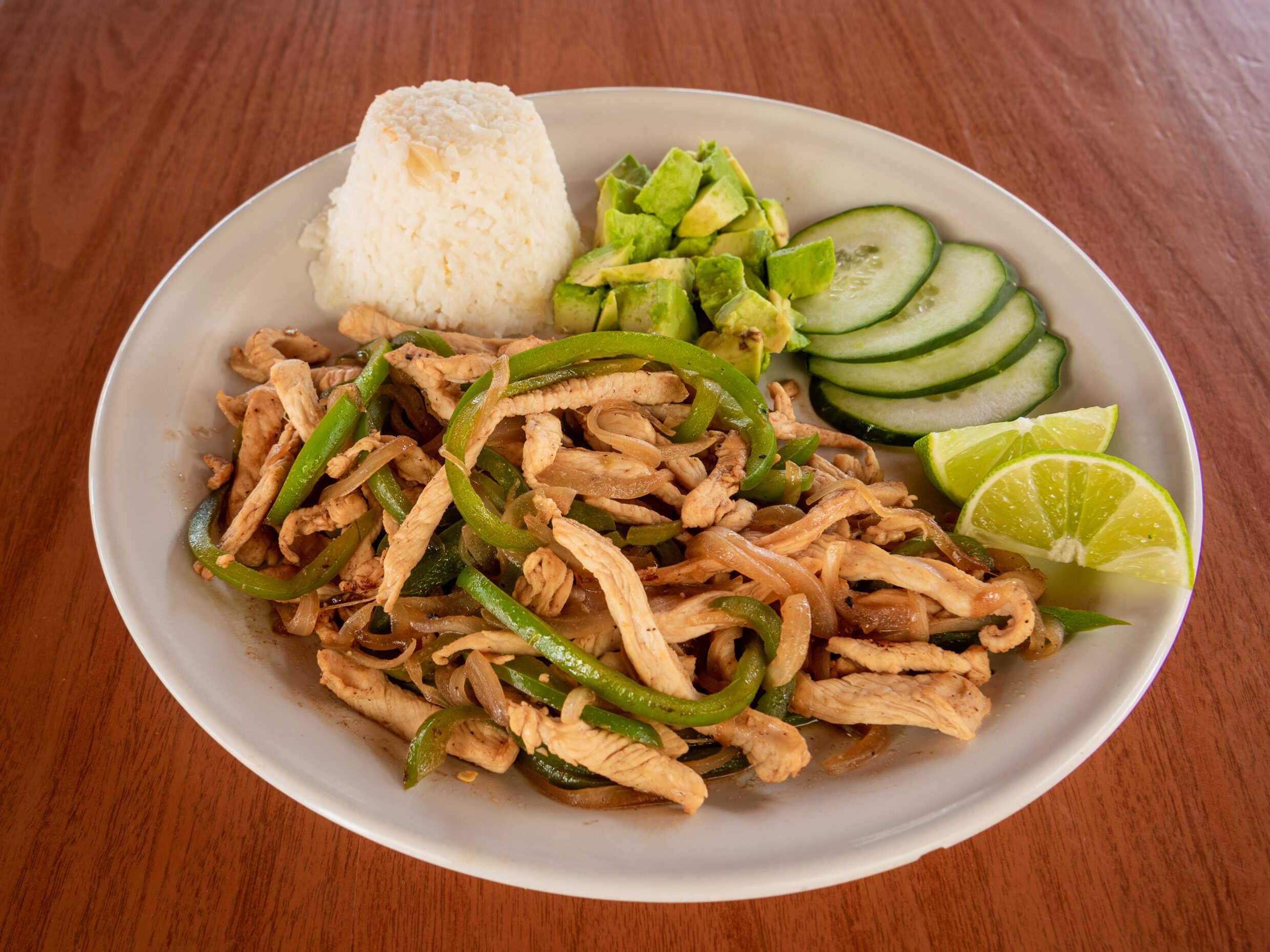 Fajitas de Pollo