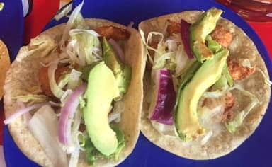 Taco pescado capeado