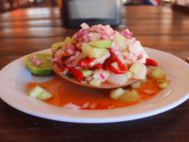 Tostada de Pescado