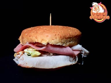 Hamburguesa Mixta + Papa a la Francesa