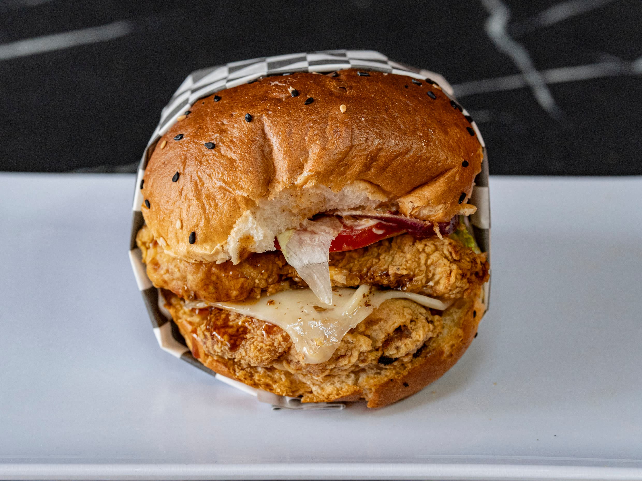 Hamburguesa de Pollo Doble
