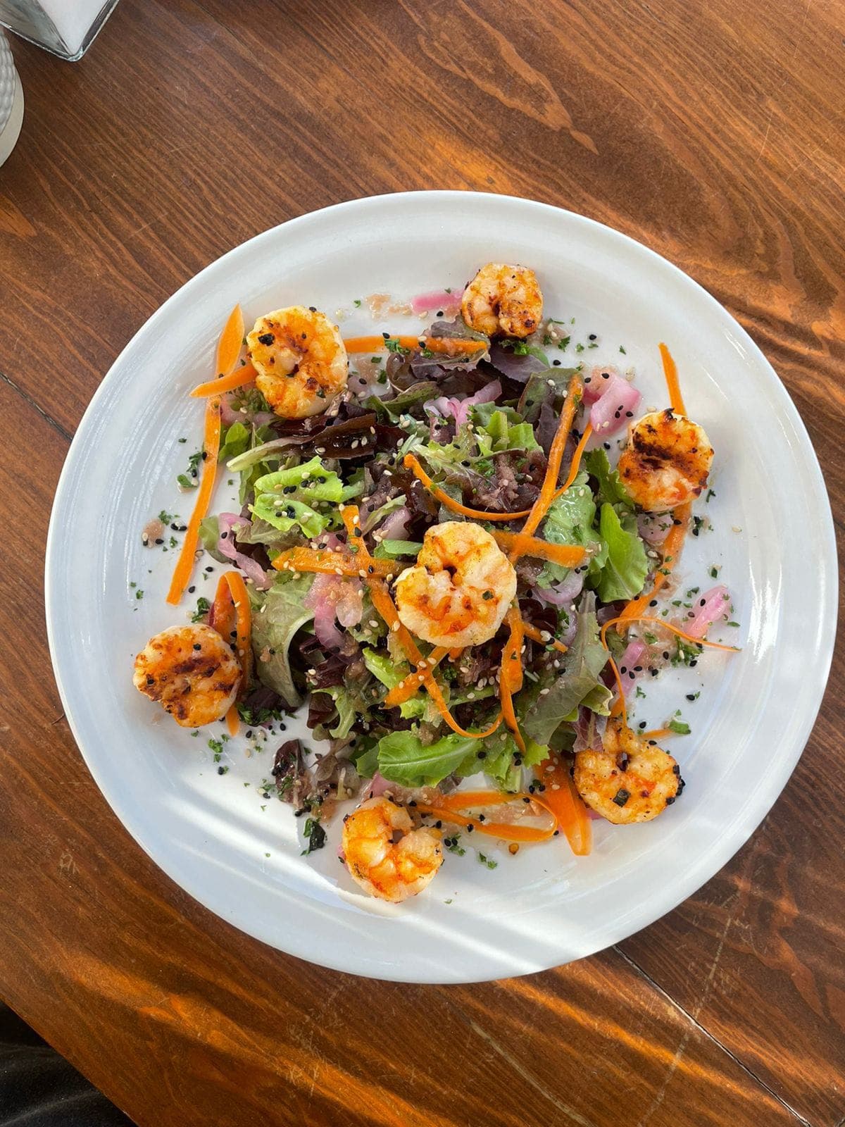 Ensalada Camarones del Pacífico Ahumado