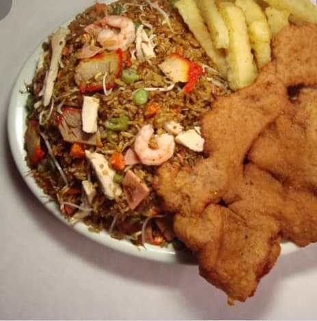 Arroz Chino con Chuleta 3 Personas