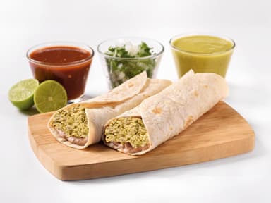 Burrito de Chicharrón en Salsa Verde