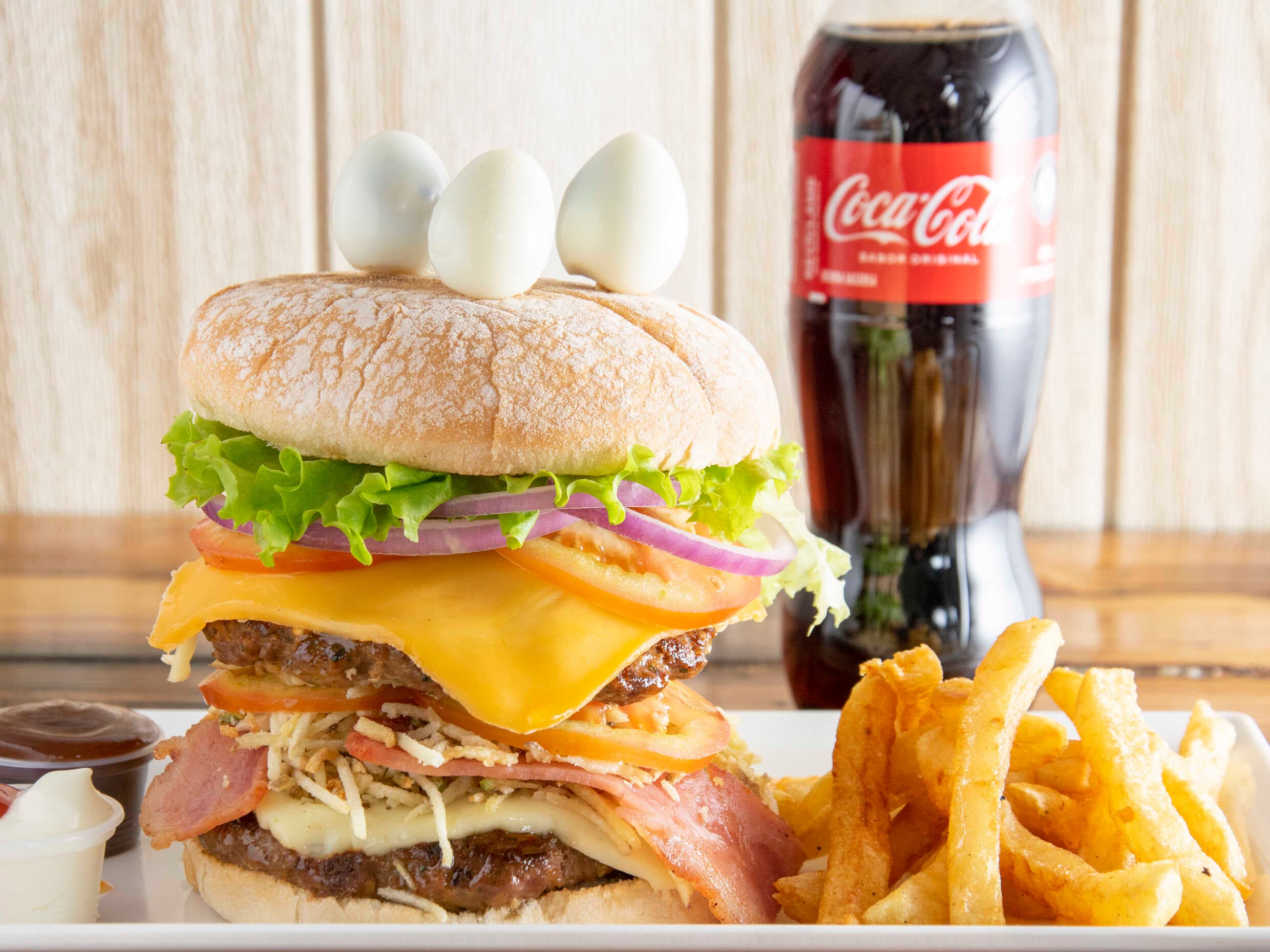 Hamburguesa Maxi Mixta Desmechada