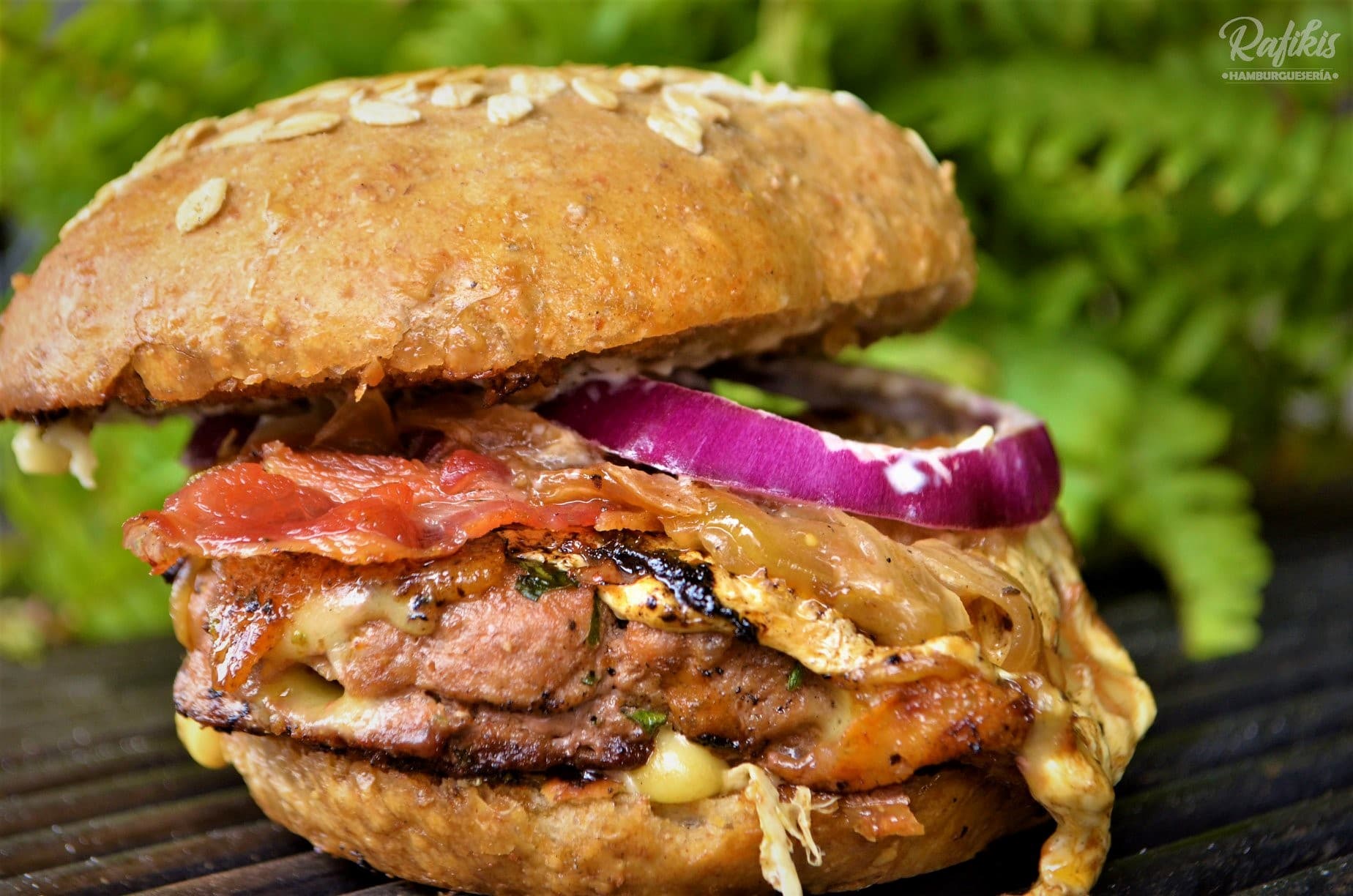 Hamburguesa de Arrachera