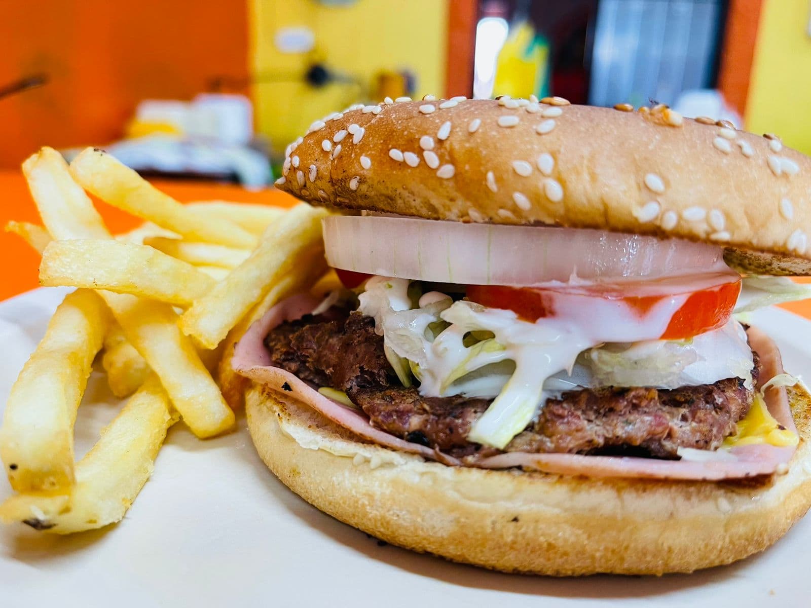 Hamburguesa Clásica