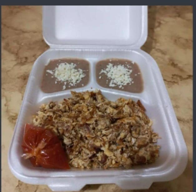 Machaca con Huevo
