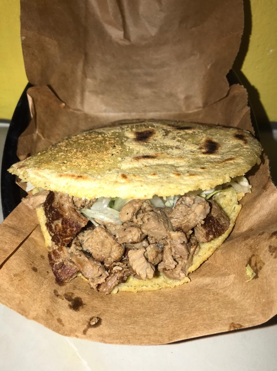 Gordita de Carne Asada