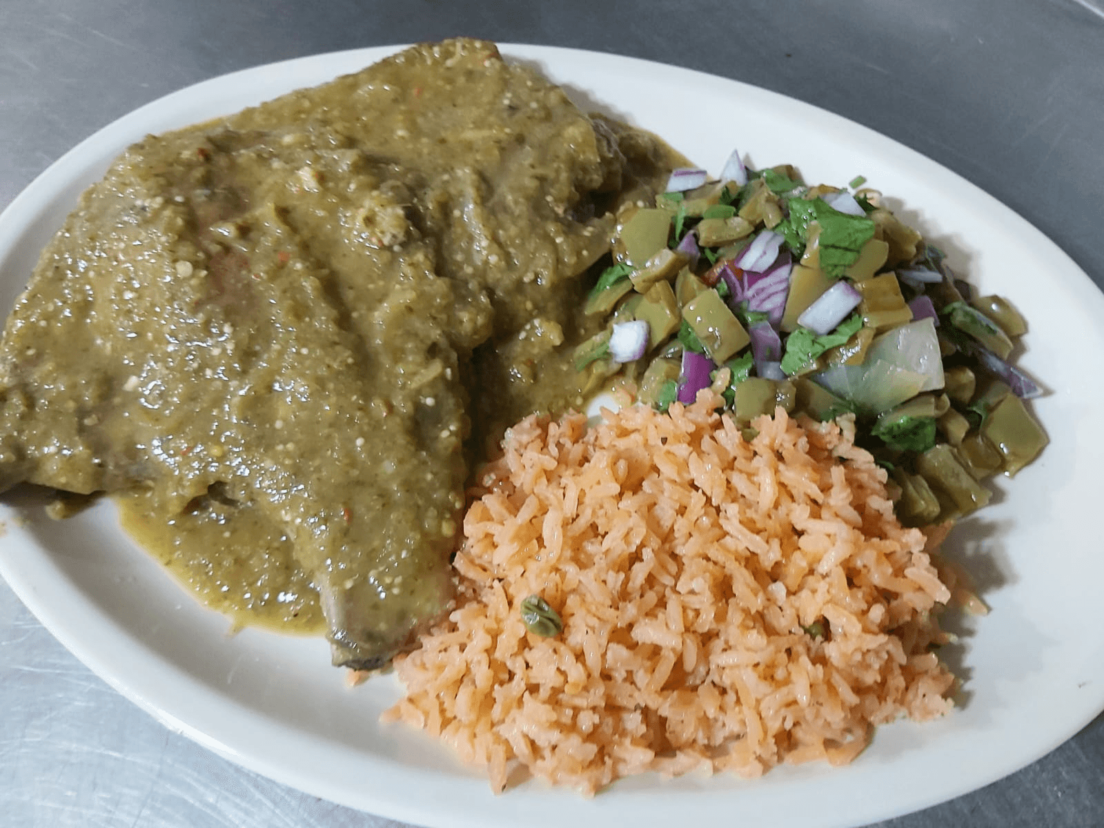 Chuletas en Salsa Verde