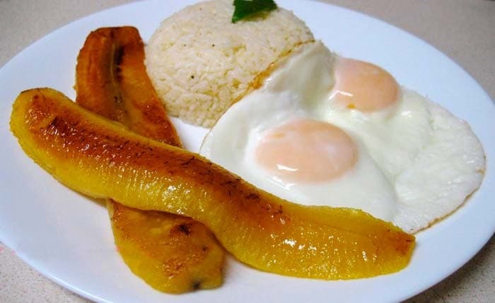 Arroz a la Cubana