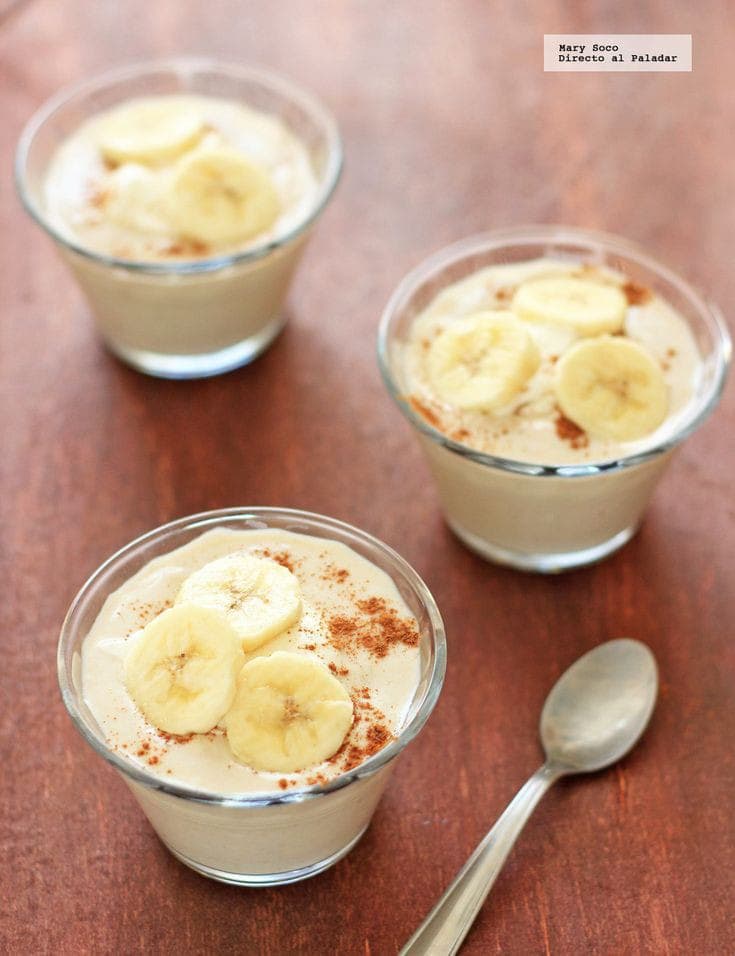 Plátanos con Crema