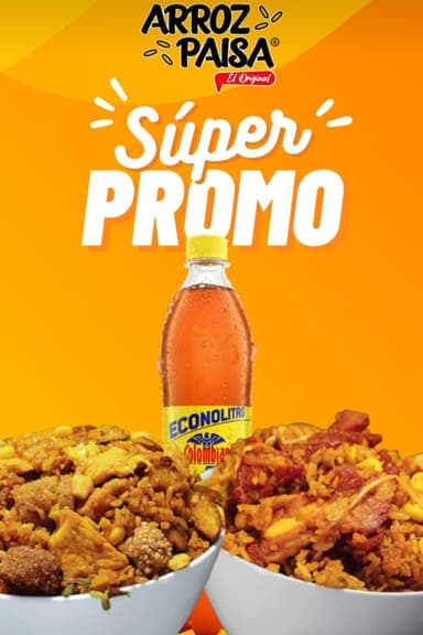 Arroz Paisa SuperFamiliar + Econolitro (Gratis)