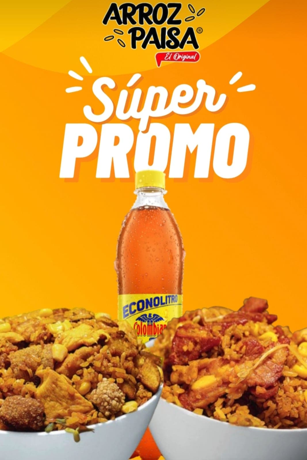 Arroz Paisa SuperFamiliar + Econolitro (Gratis)