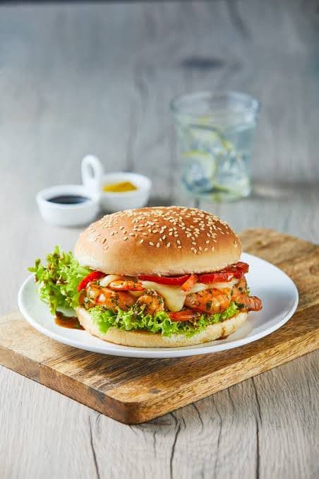 Hamburguesa de Camarón