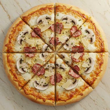 Pizza Carbonara Familiar
