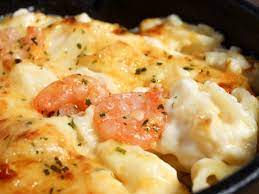 Camarones Gratinados