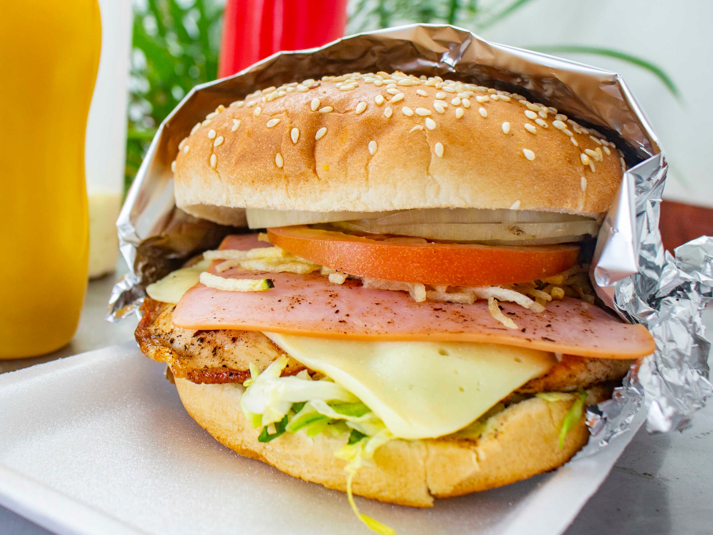 Hamburguesa Pollo