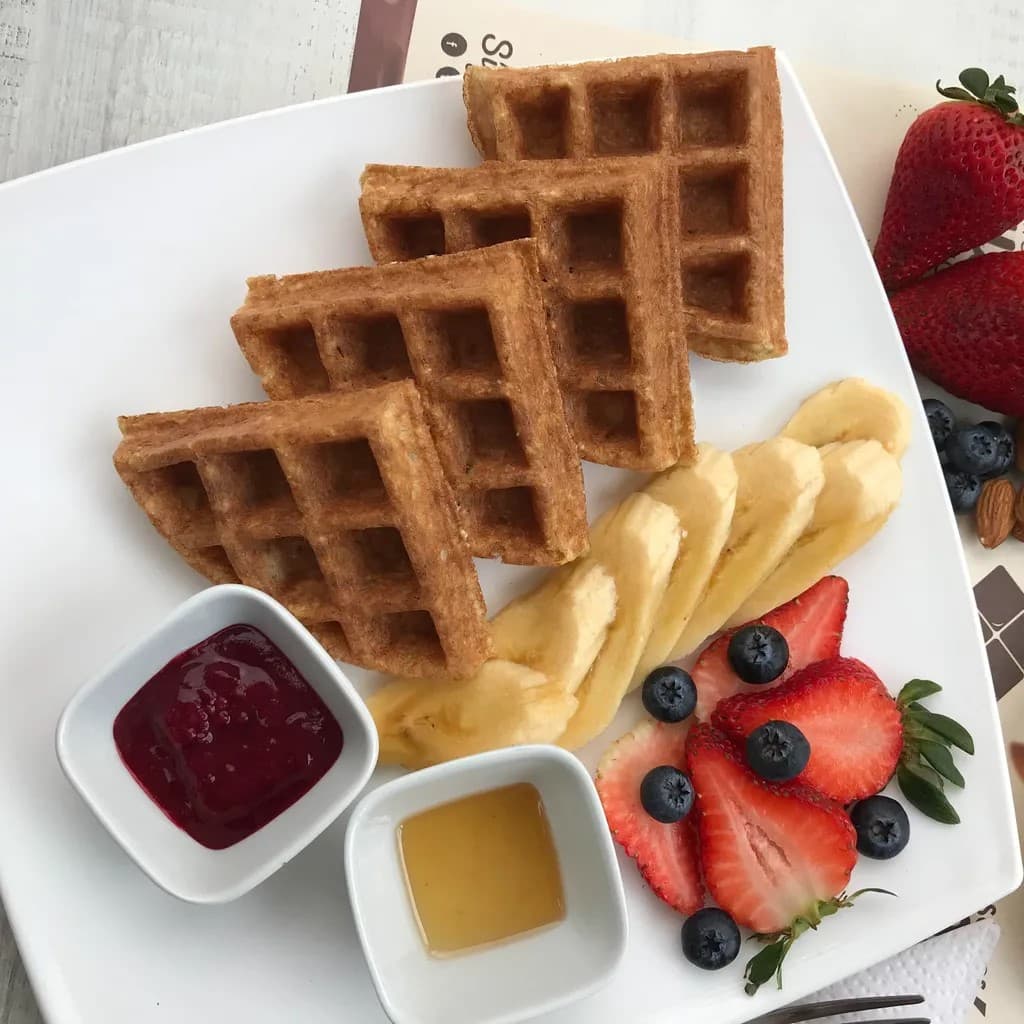 Waffles de Avena