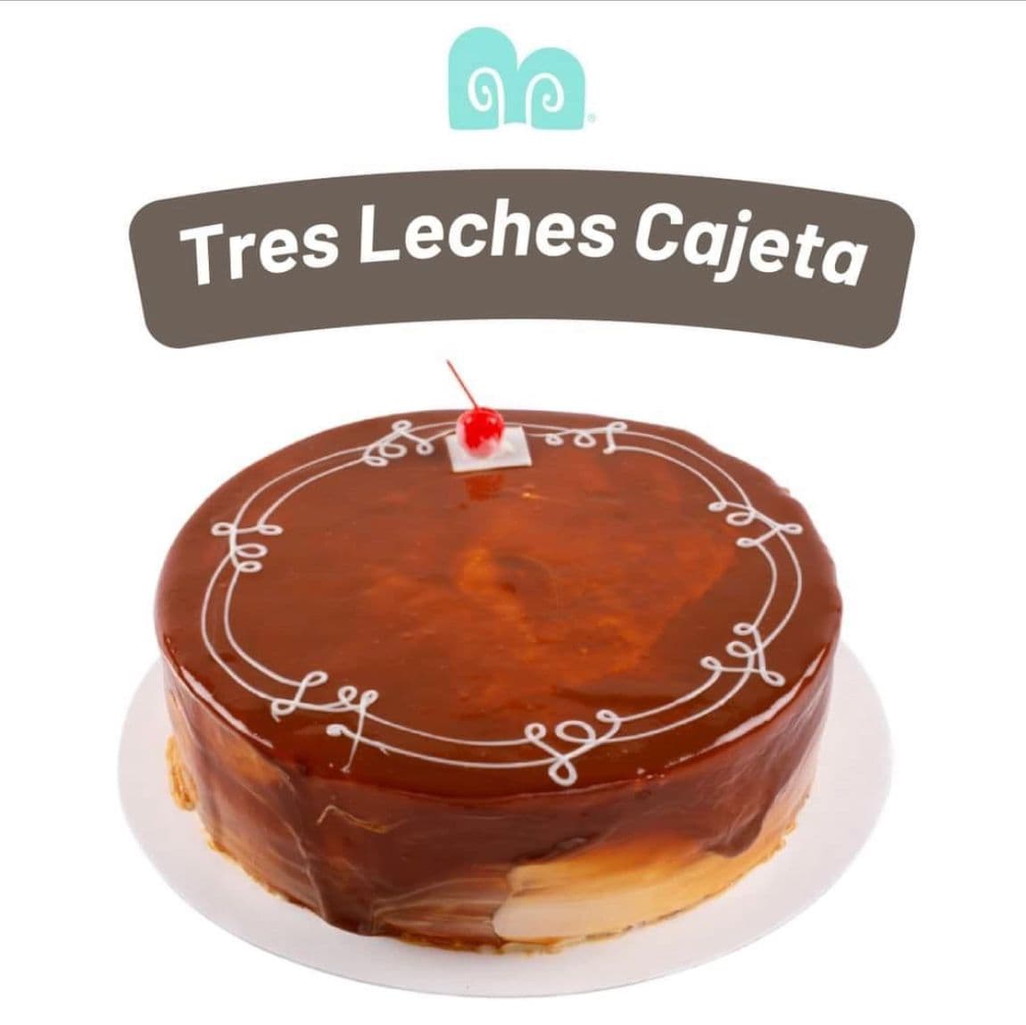 Pastel 3 Leches Cajeta