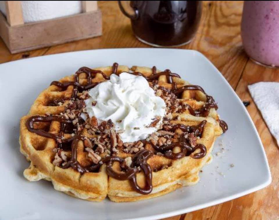 Waffle de Cajeta