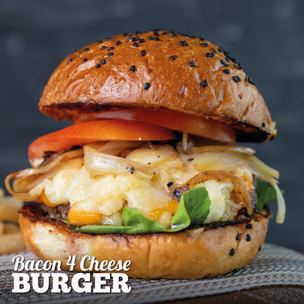BACON 4 CHEESE MONSTER BURGUER