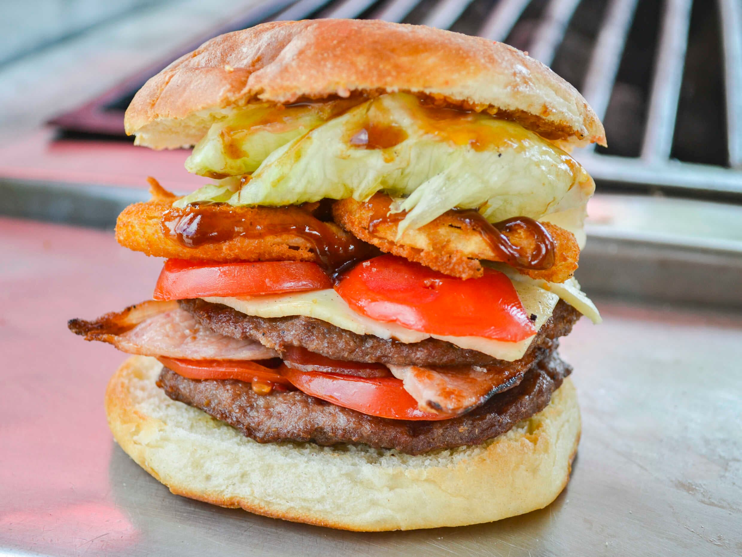 Hamburguesa Doble con Queso
