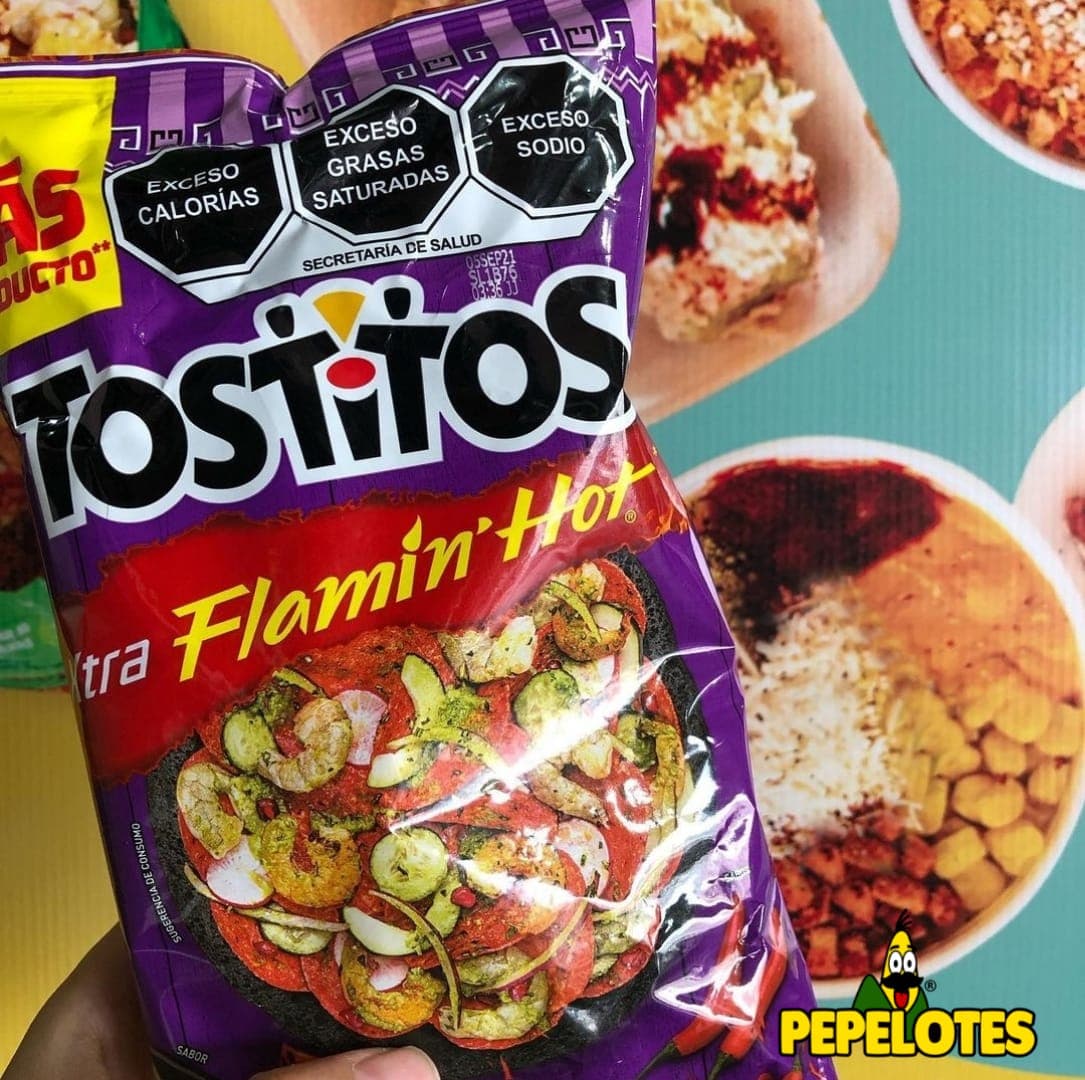 Tostitroles Flamin Hot