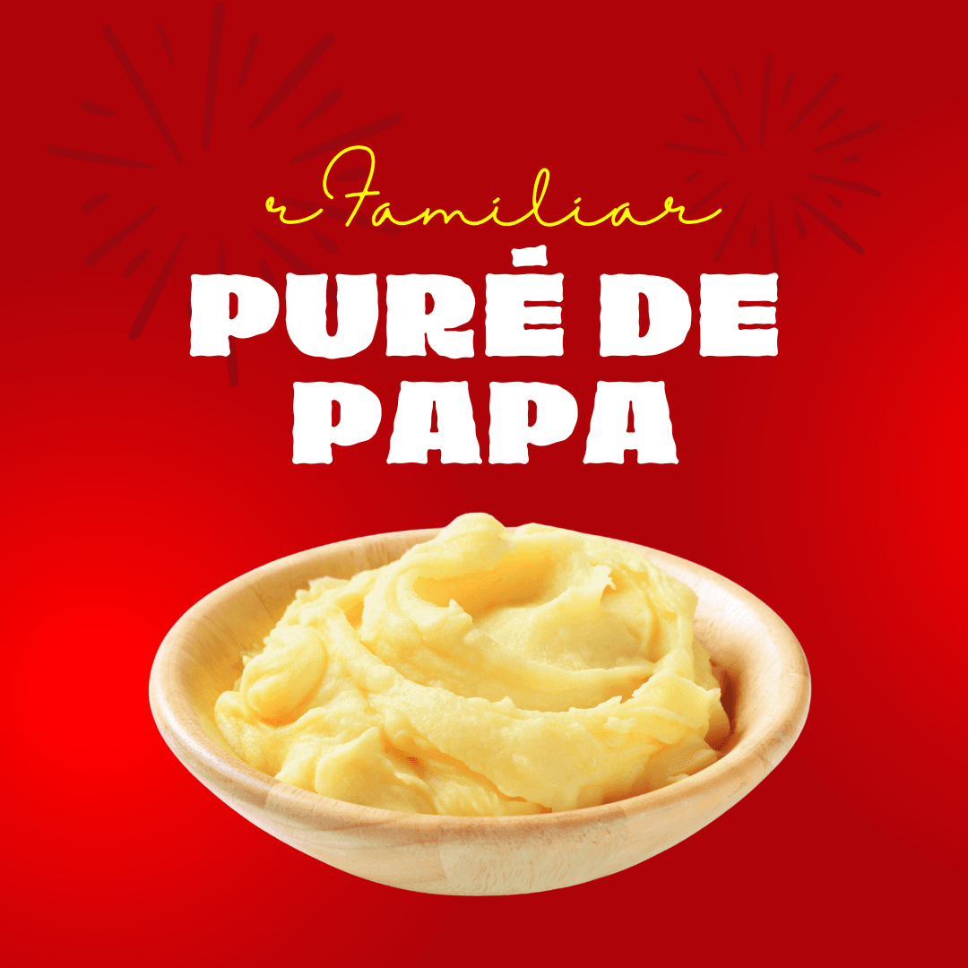 Puré de papa familiar