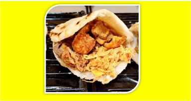 Arepa con Todo - Tripledelicia