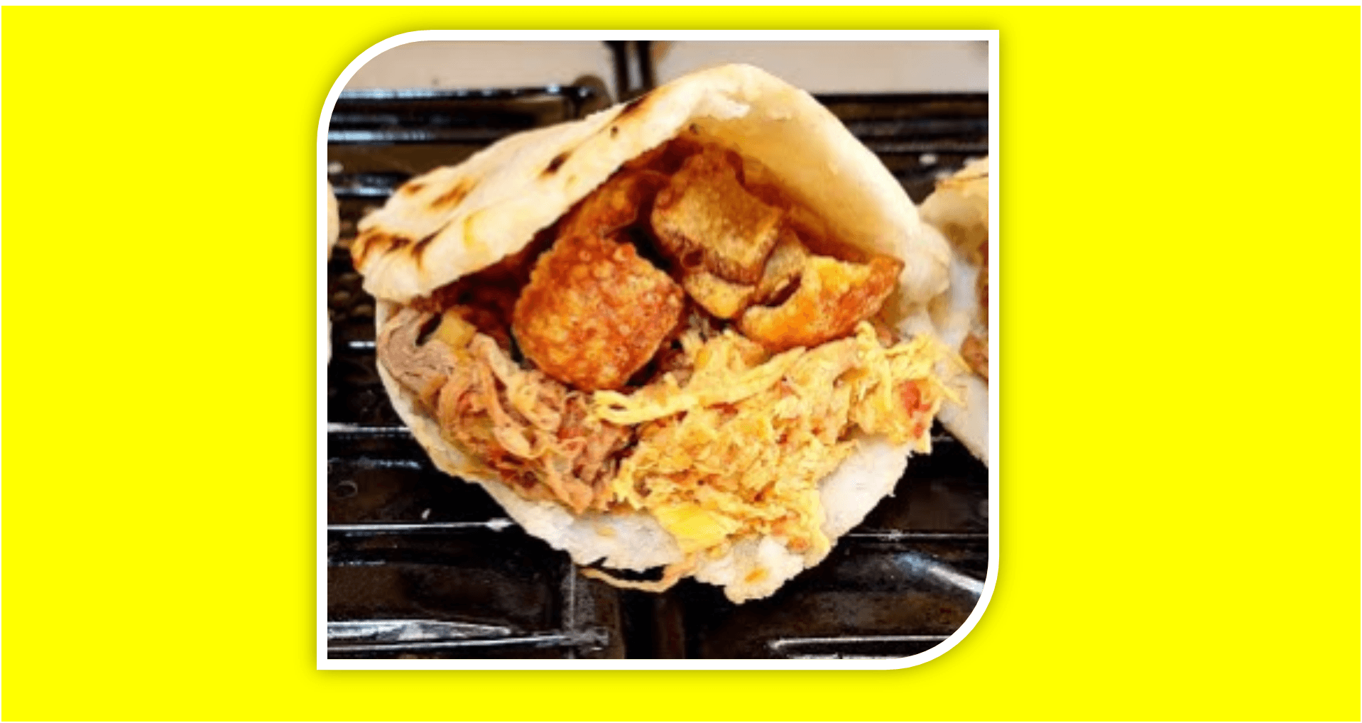 Arepa con Todo - Tripledelicia