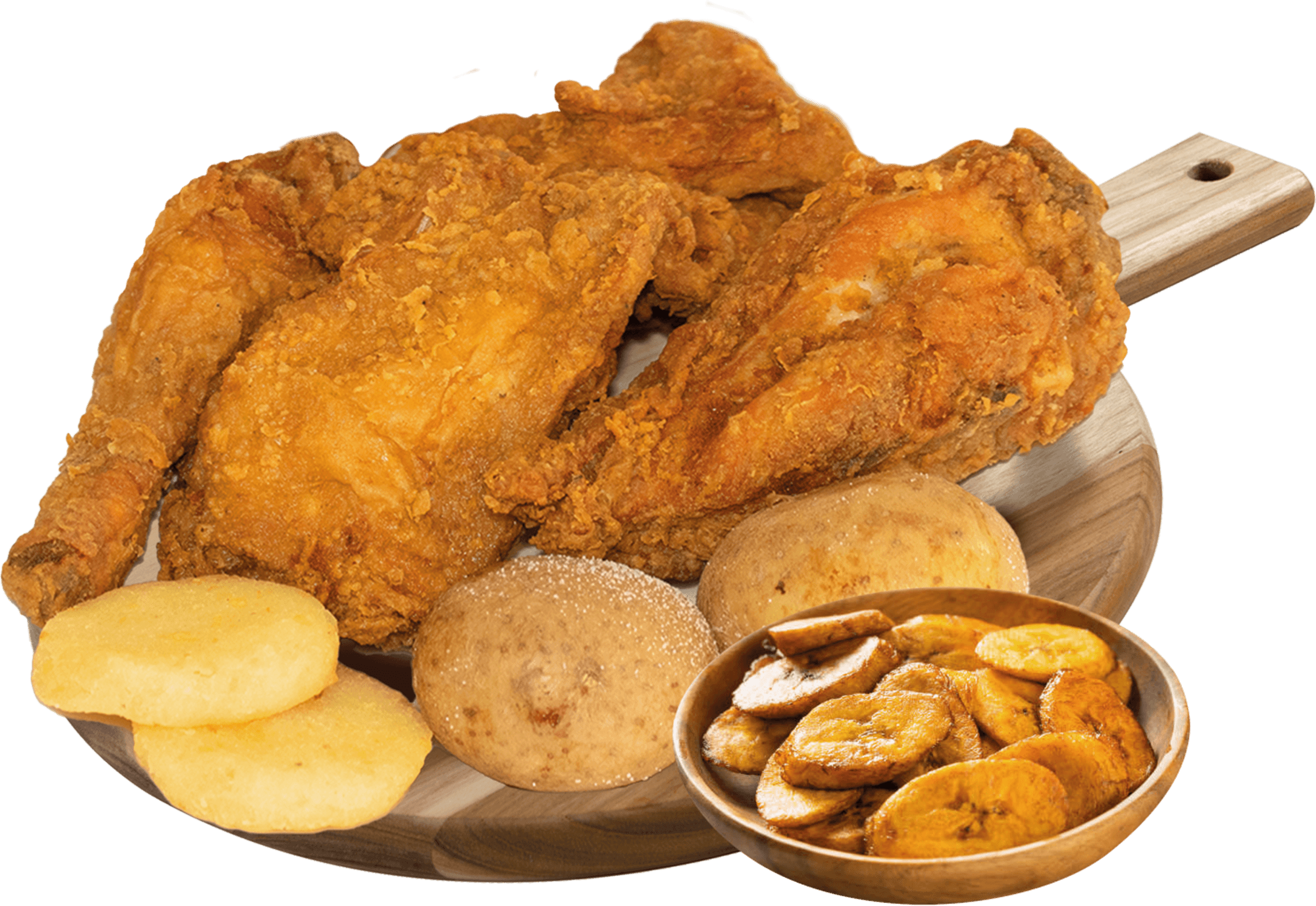 1/2 De Pollo Apanado