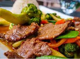 Verduras a la Plancha con Filete de Res