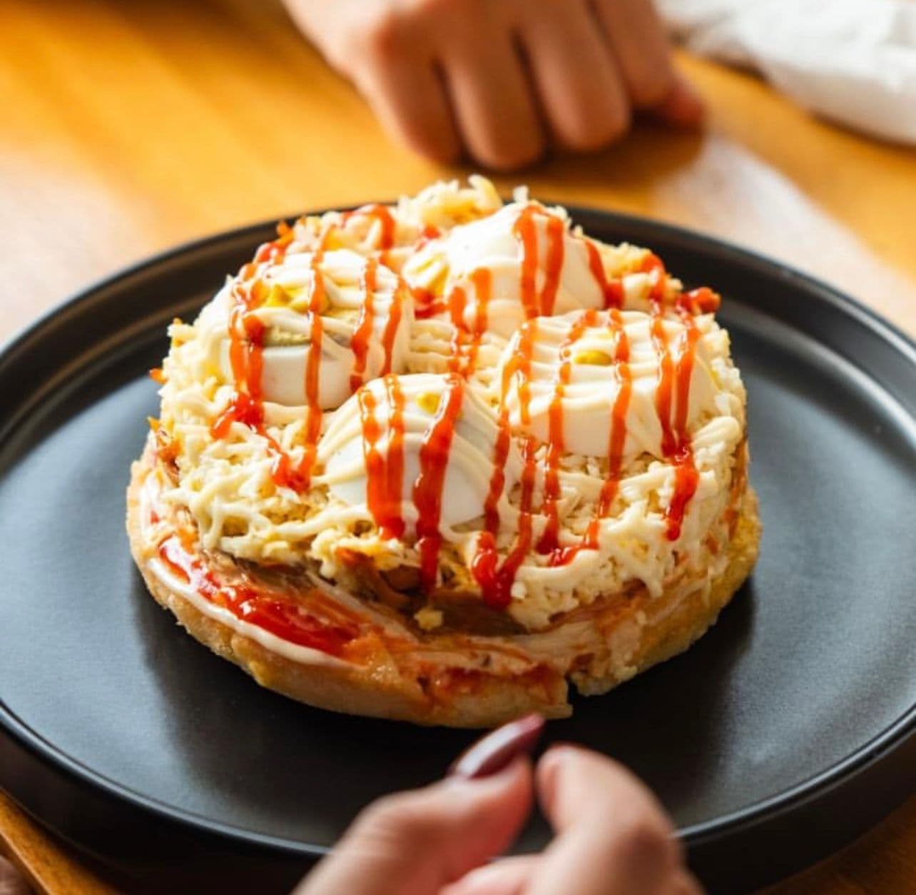 Arepa Cabimera de Carne