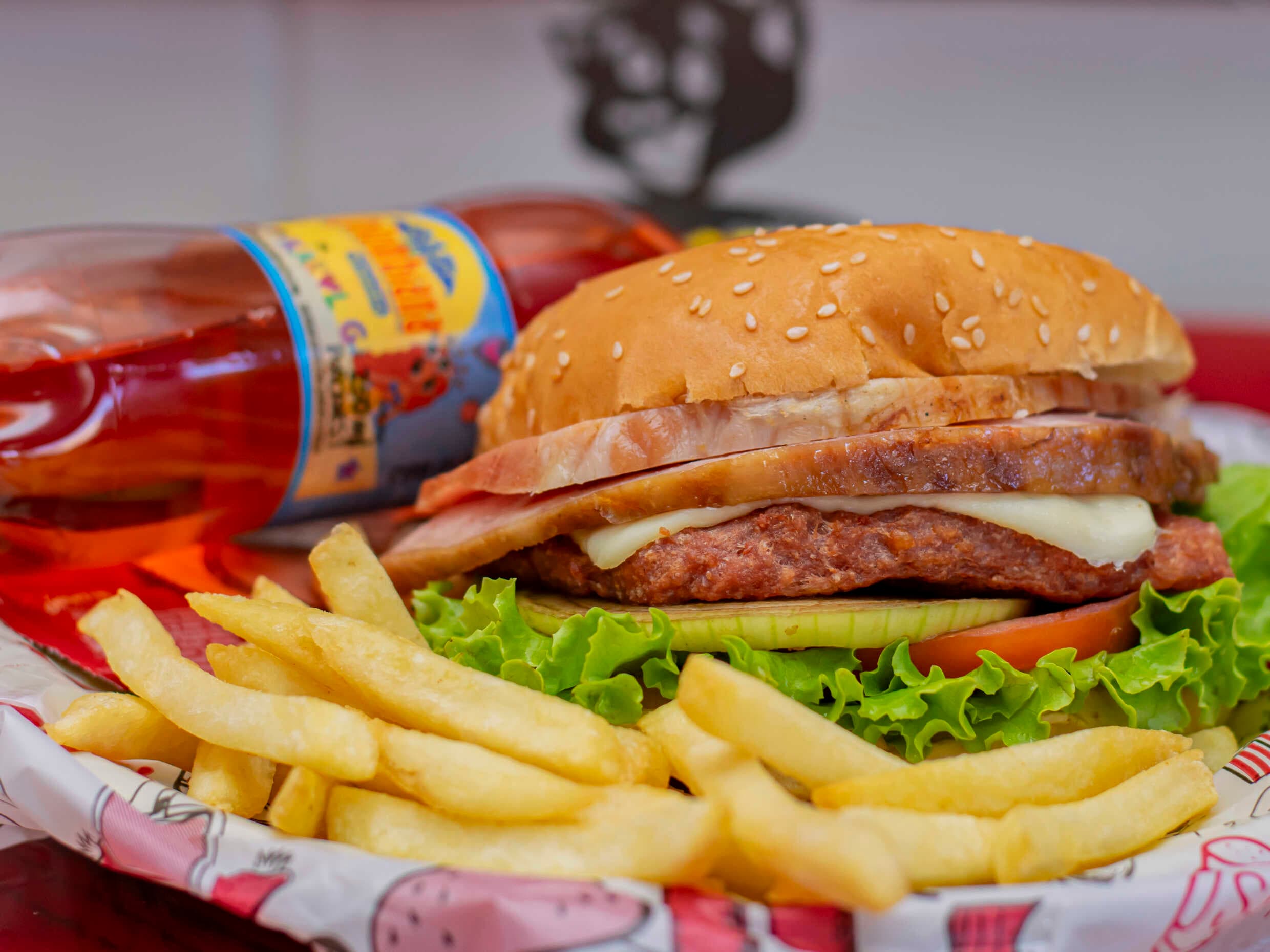 Combo Hamburguesa Especial + Papas + Bebida