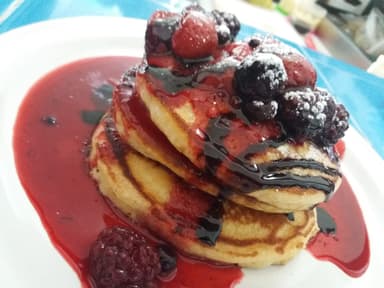 Hot Cakes Frutales
