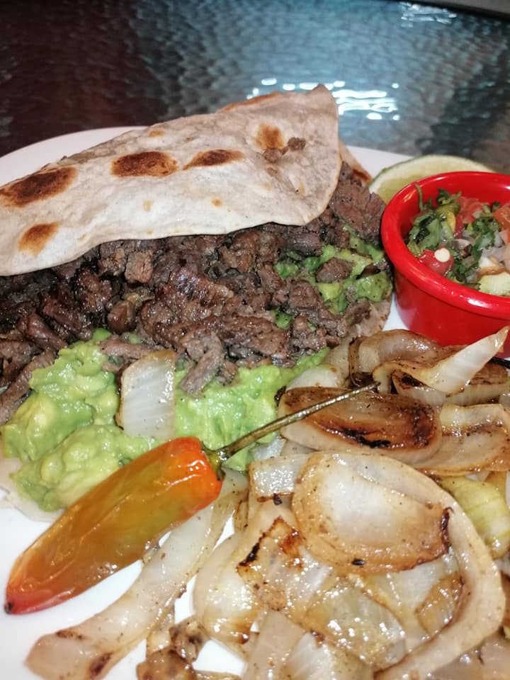 Tacos de Pirata Fajita.