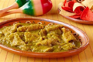 Chicharrón en Salsa Verde