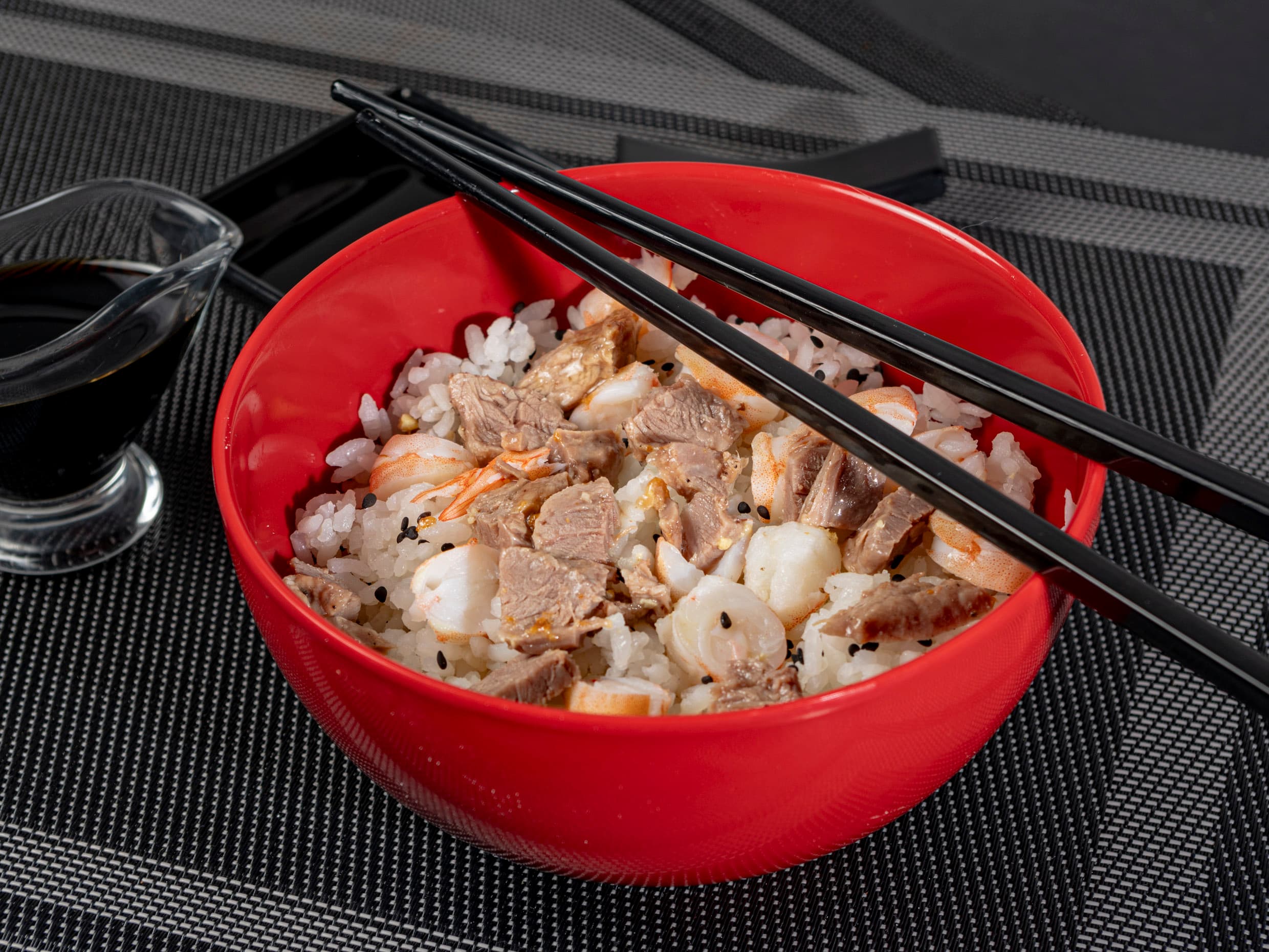 Gohan con Proteína Combinado