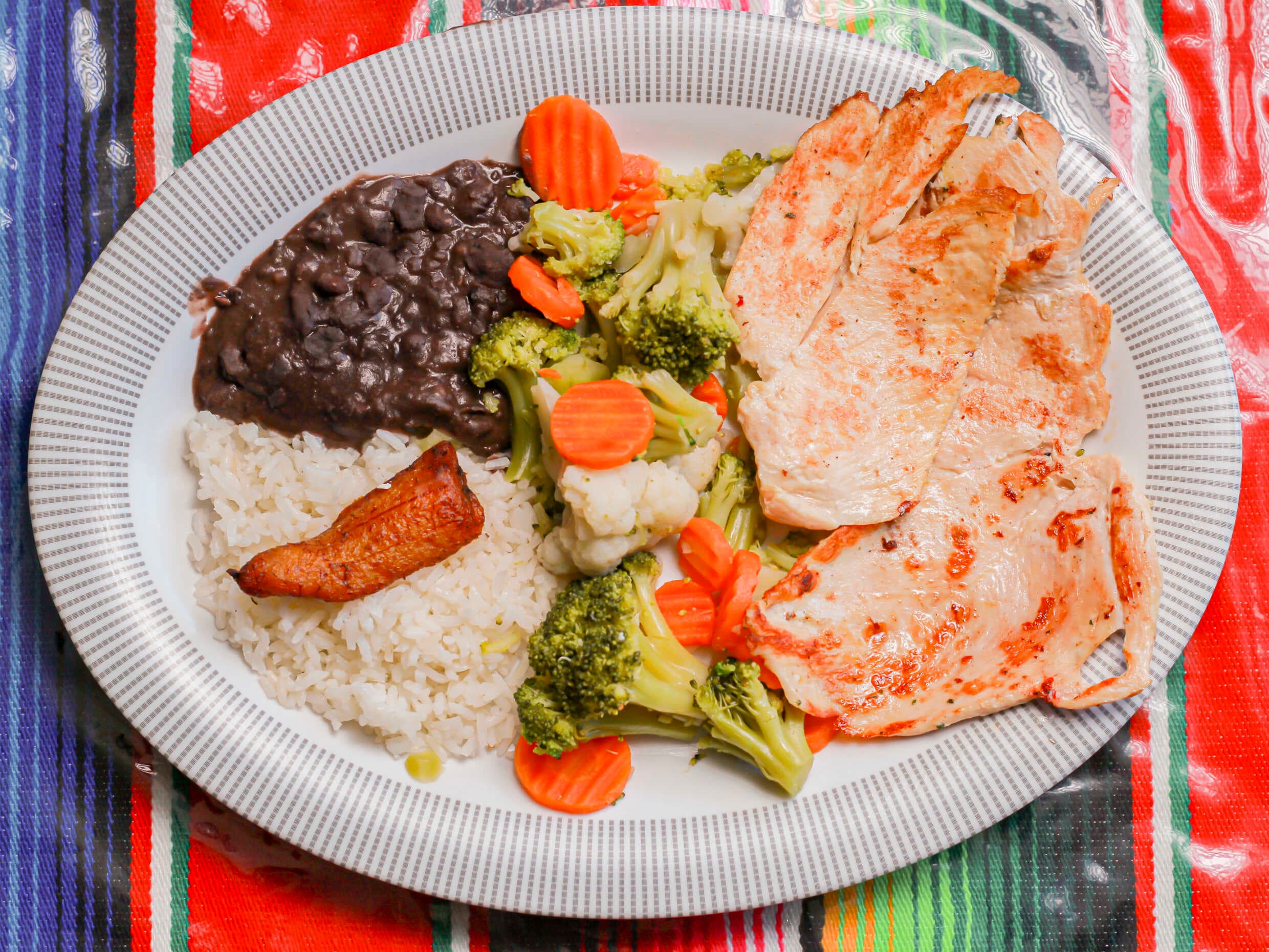 Pechuga a la Plancha con Vegetales