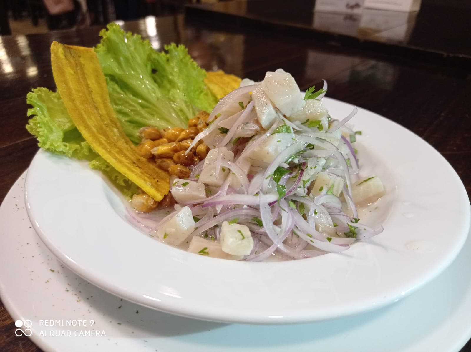 Ceviche de pescado