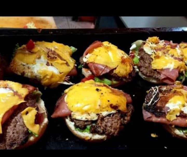 Hamburguesa Hawaiana